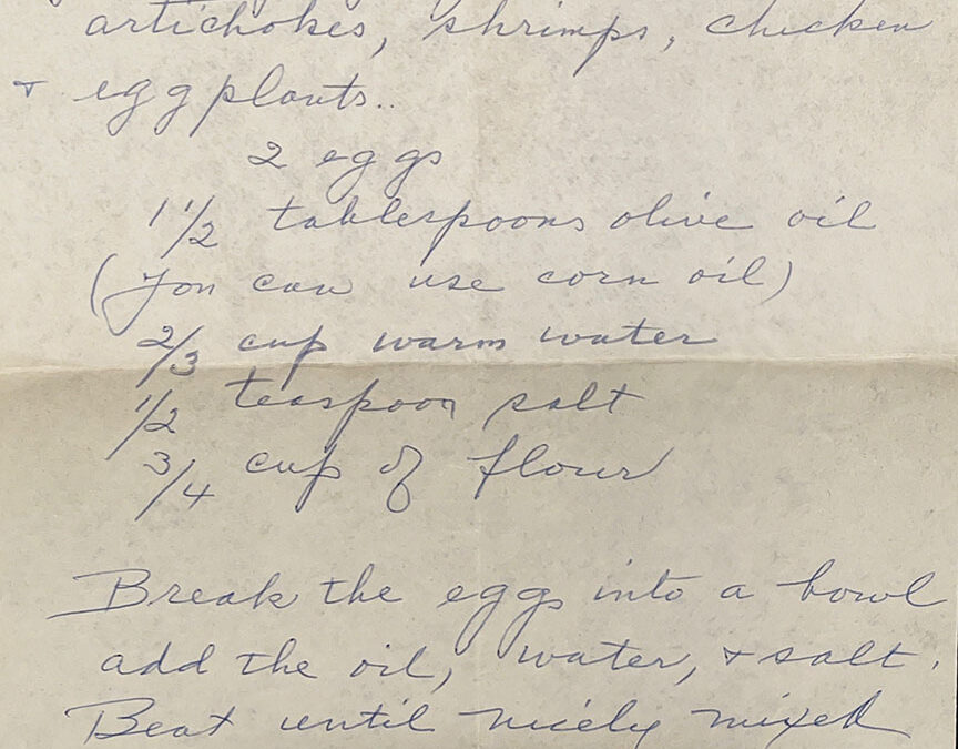 Grandma’s Frying Batter